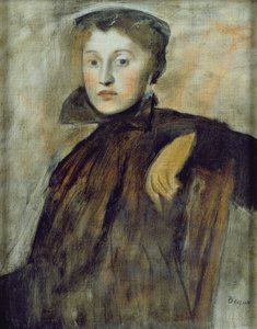 Estudo para um retrato de uma senhora, 1867 (veja também 154492 para a versão unframed)